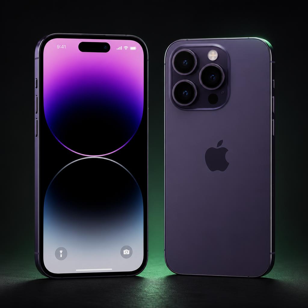 iPhone 14 Pro 256GB Deep Purple CPO Bundle — Full Accessory Pack