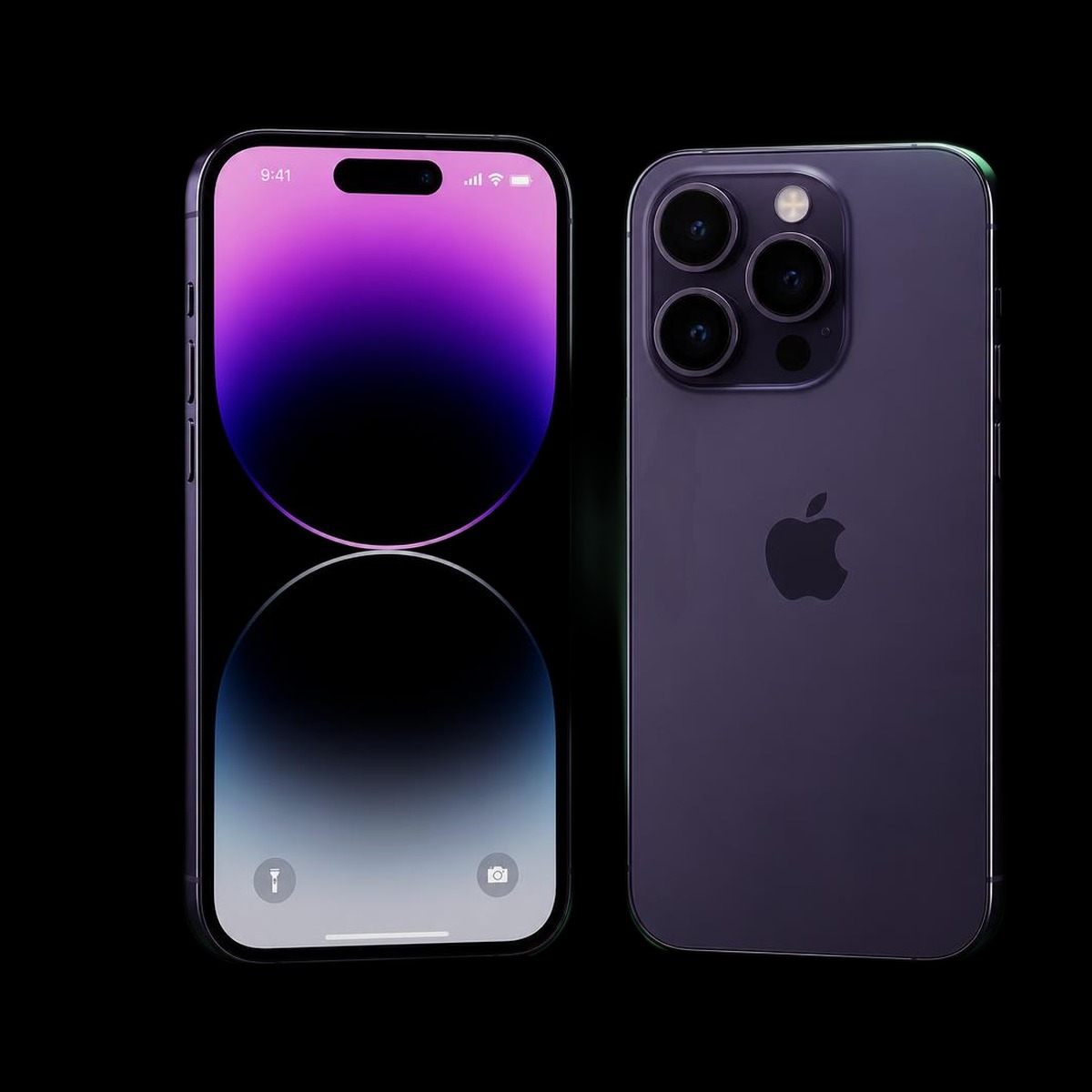 iPhone 14 Pro 256GB Deep Purple Bundle — Full Accessory Pack